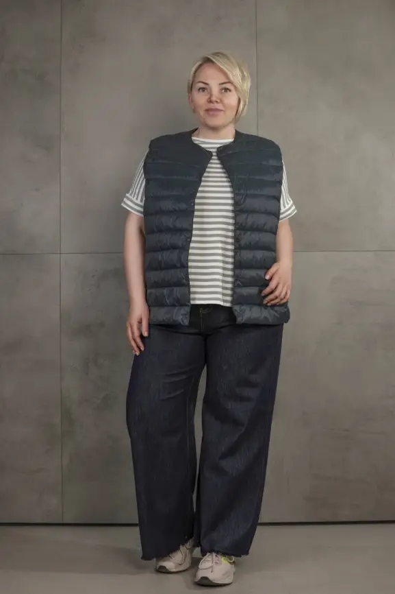 Жилет облегченный утепленный 8801 фото 158