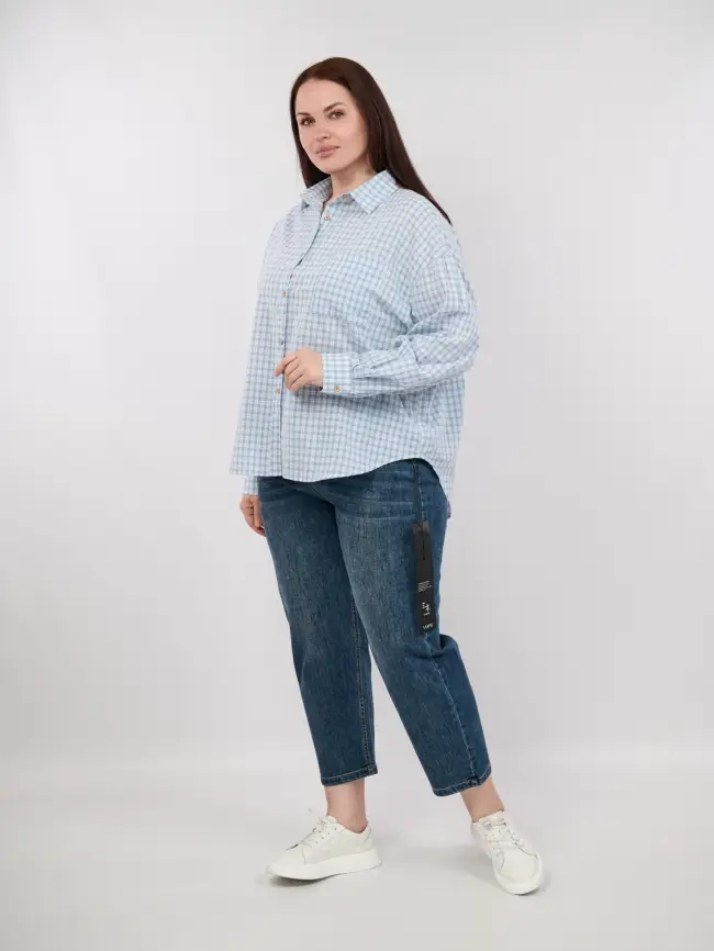 Джинсы 7/8, 9887 Размер 50-58 фото 4