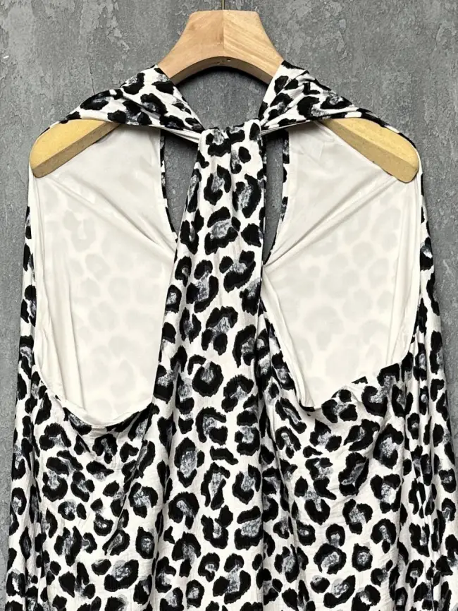 Сарафан с принтом Леопард 0027 размер 52- 56 фото 17