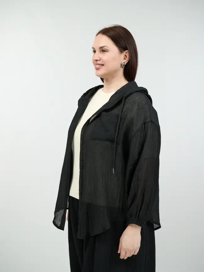 Пыльник рубашка 8026 Размер 50-58 фото 15