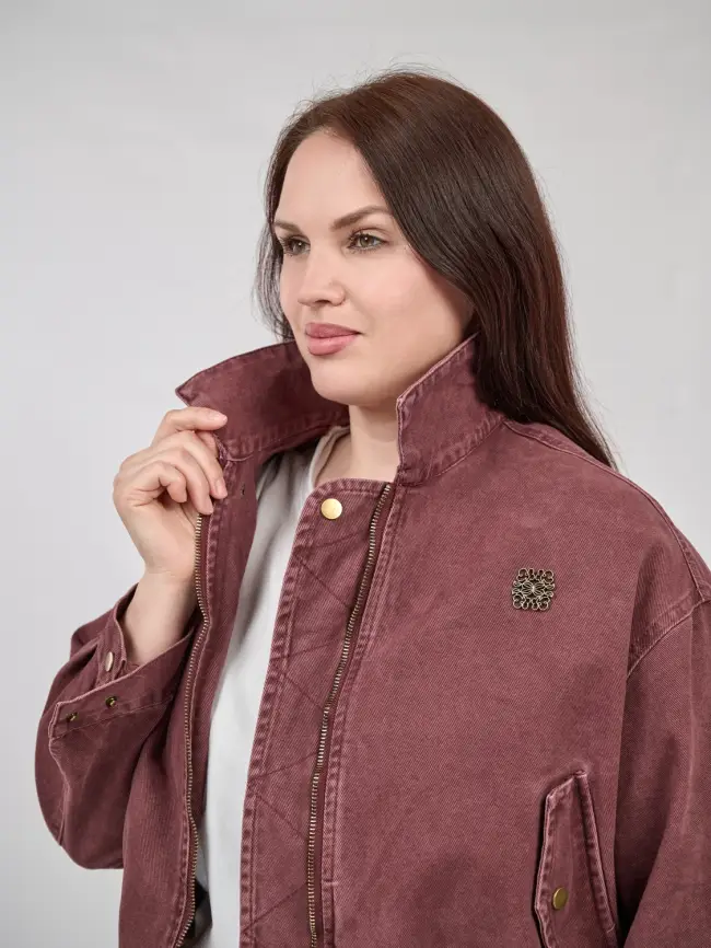 Куртка джинсовая  88111 Размер 48-56 фото 24