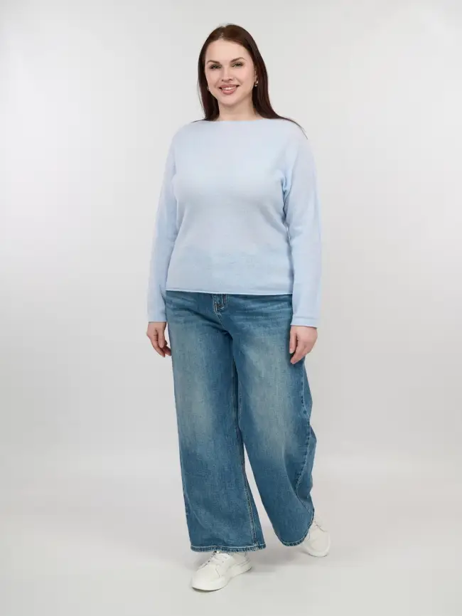 Джемпер шерсть,кашемир 25681 Размер 48-56 фото 39