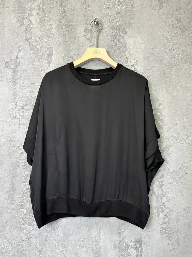 Блуза атлас 23006 фото 14