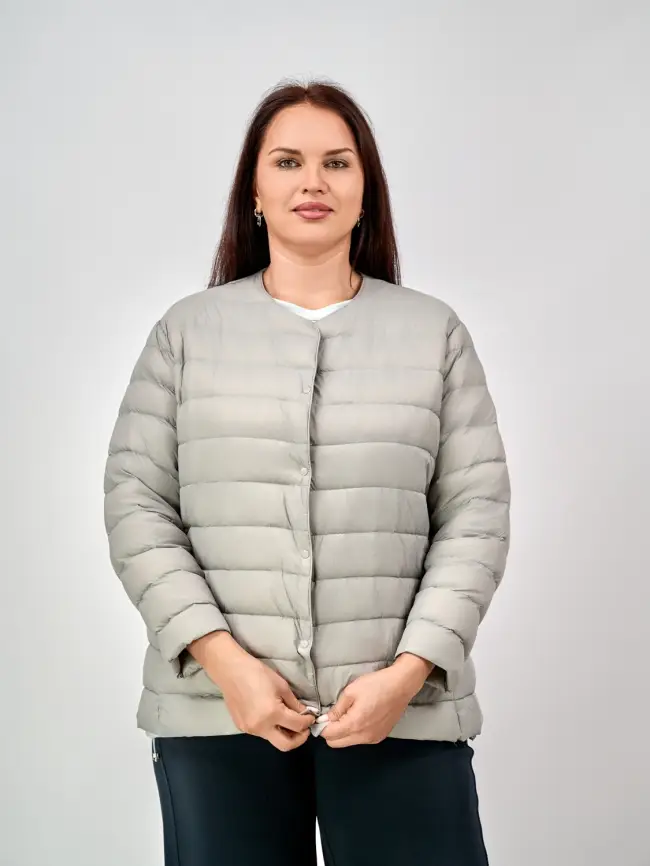 Легкая пуховая куртка 8802 фото 26