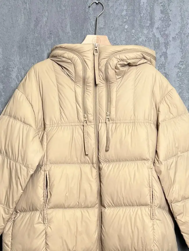 Пуховое пальто 870 Размер 48-54 фото 36