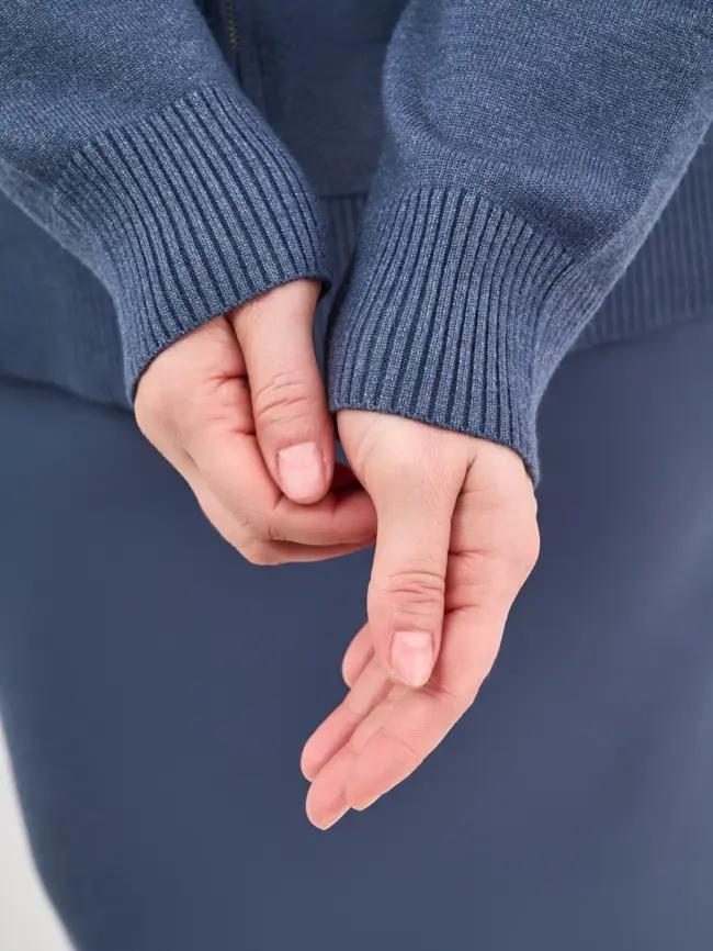 Кофта на молнии 25411 ЭттоПлюс Размер 50-58 фото 12