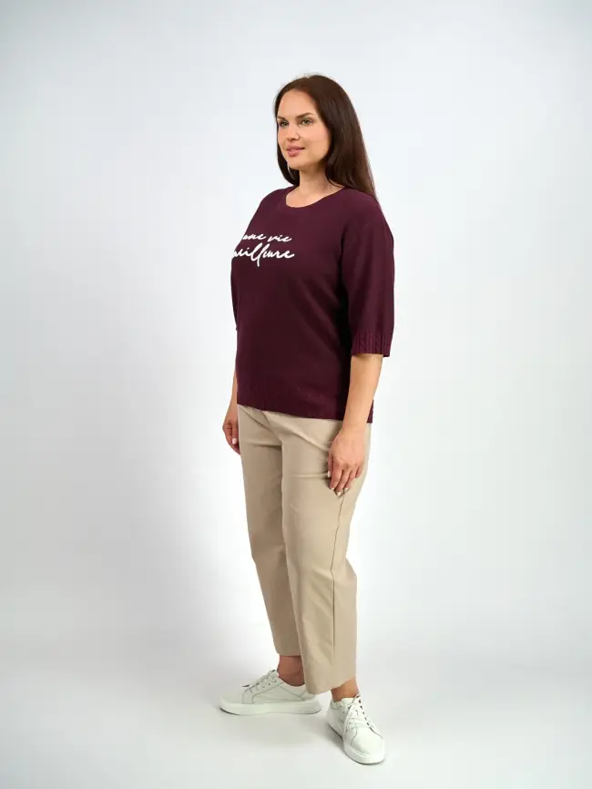 Джемпер облегченный ЭттоПлюс Размер 48-52, 25414 фото 21