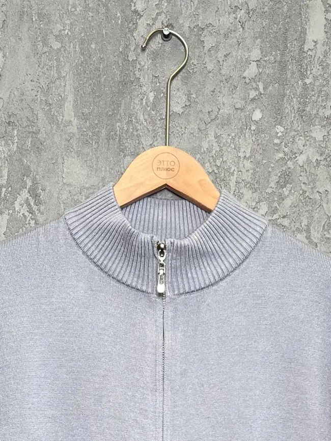 Кофта на молнии 25411 ЭттоПлюс Размер 50-58 фото 79