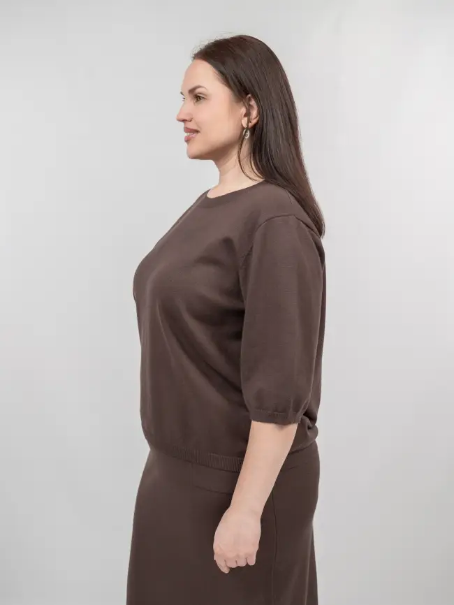 Джемпер 25412 ЭттоПлюс Размер 50-58 фото 57