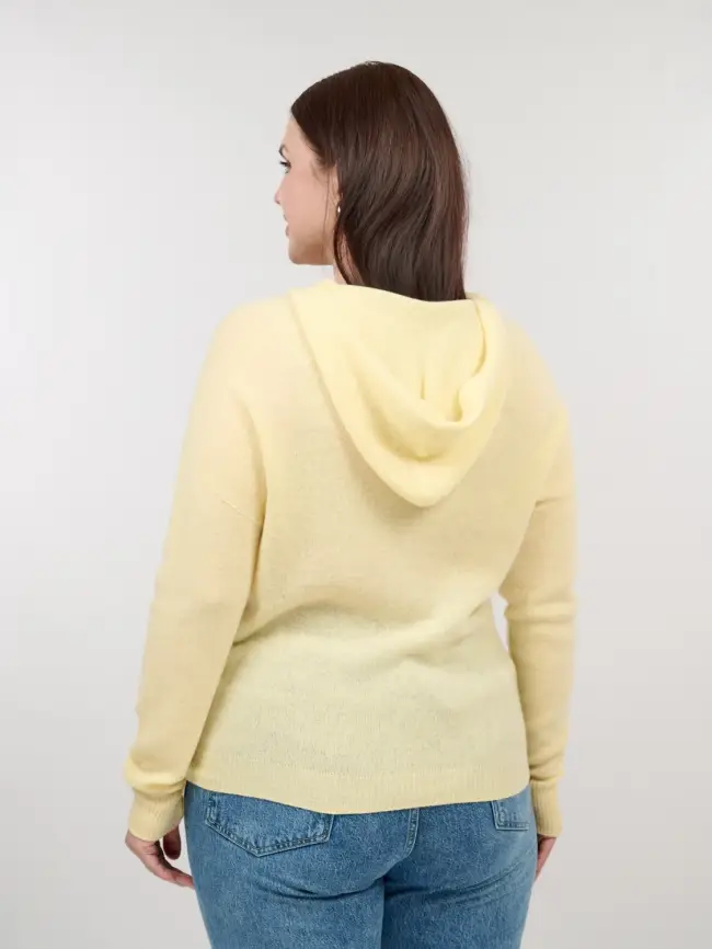 Шерстяной джемпер с капюшоном 25676 Размер 46-54 фото 31