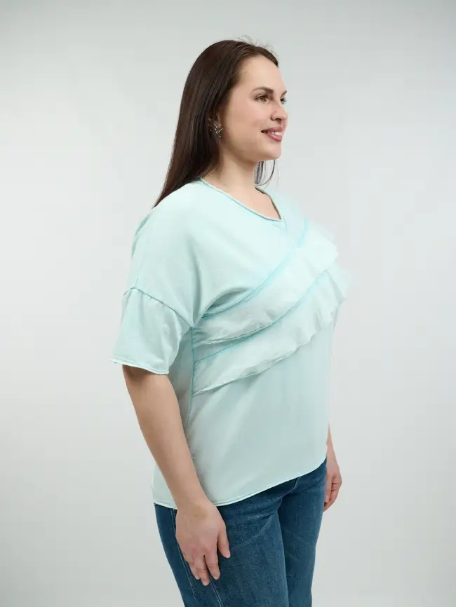 Футболка Волан Италия 5066-3 Размер 50-56 фото 2