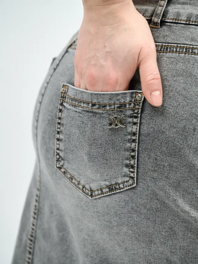 Юбка джинсовая 2331-B Турция фото 8