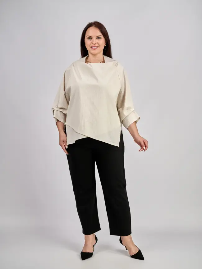 Брюки 33494 ЭттоПлюс размеры 52- 58 фото 3