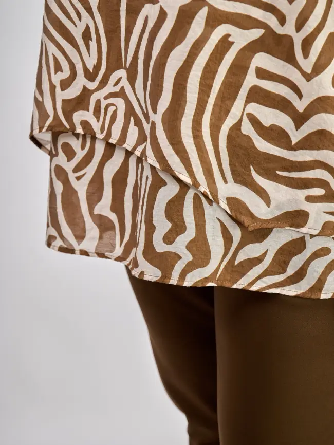 Блуза ЭттоПлюс 30059 Размер 50-58 фото 46