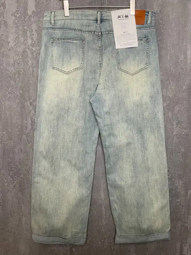 Джинсы с отворотом 36581 фото 16