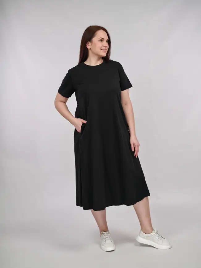 Платье ЭттоПлюс 1809711 Размер 48-54 фото 3