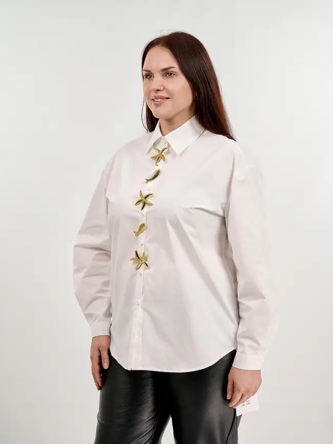 Рубашка 8601 Размер 48-54 фото 3