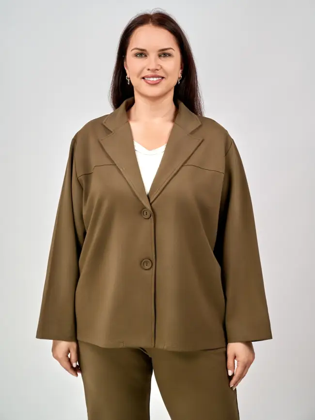 Брючный костюм ЭттоПлюс 9394 Размеры 48-58 фото 43