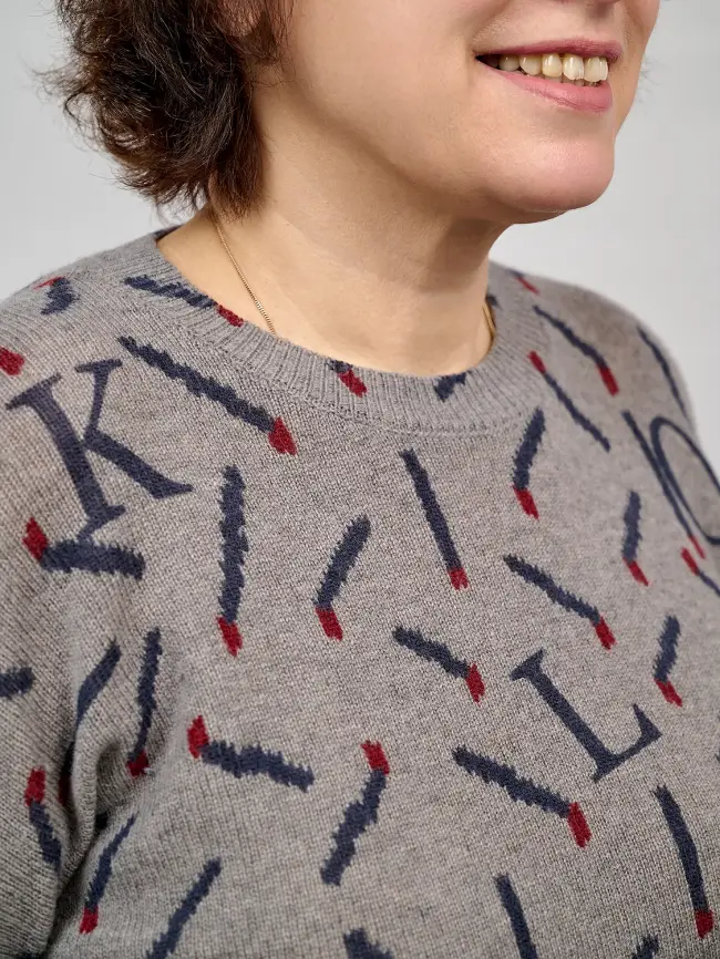 Джемпер 88099 Размер 46-50 фото 4