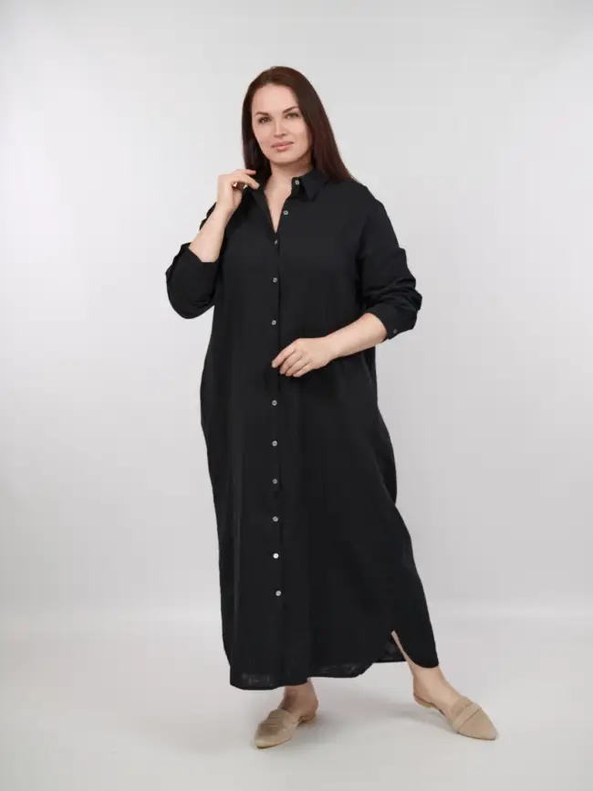 Платье рубашка ЭттоПлюс 261505 Размер 50-58 фото 17