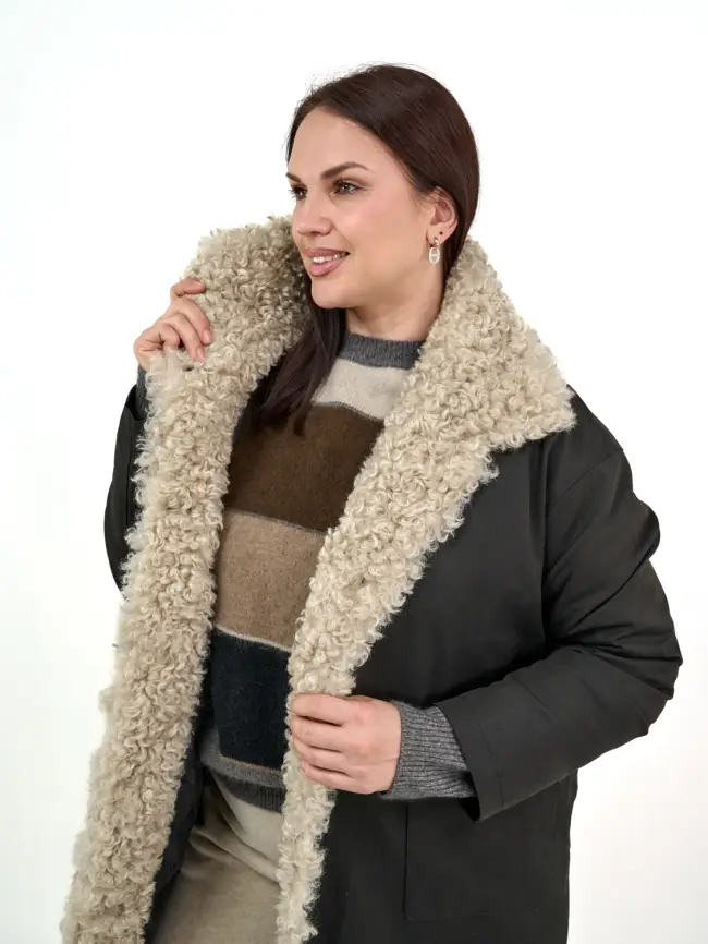 Пальто 881951 Размер 50-54 фото 25