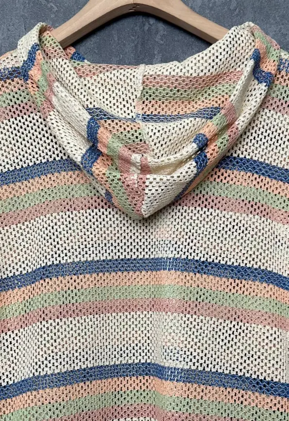 Толстовка сетка с капюшоном 87063 фото 9