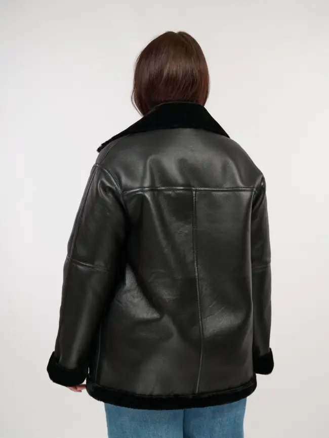 Дубленка 122802 Размер 50-54 фото 22