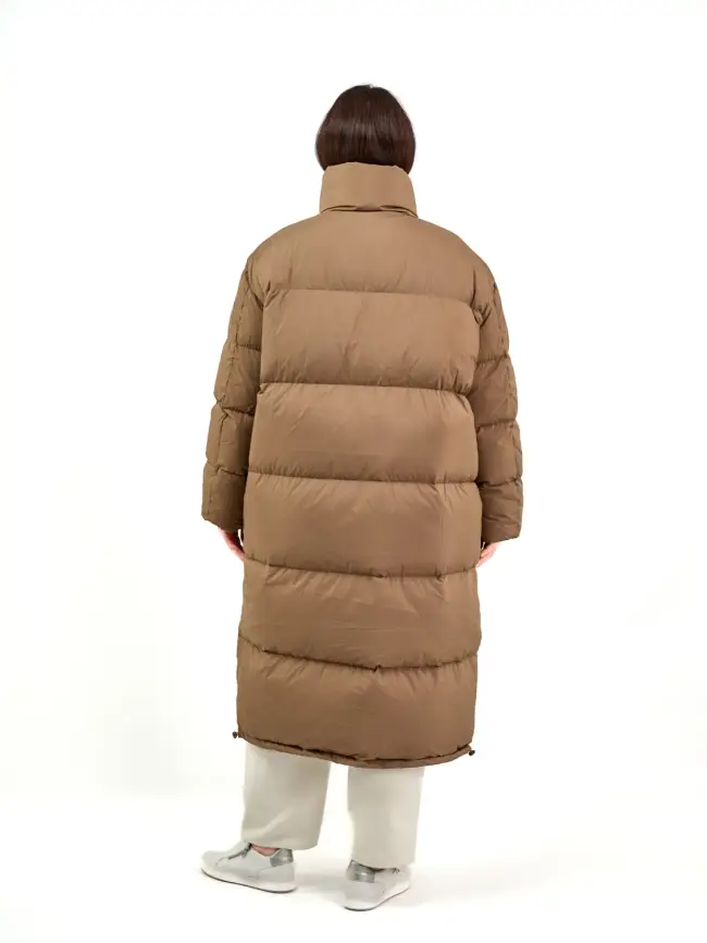 Пуховое пальто 9066 Размер 54-58 фото 45