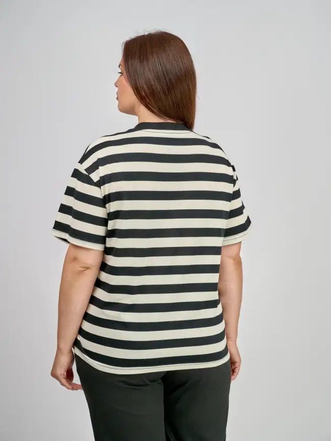 Футболка в полоску 25999 фото 6
