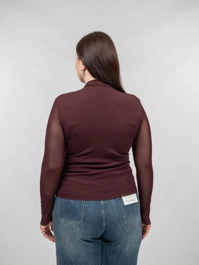 Лонгслив 8368 Размер 48-54 фото 61