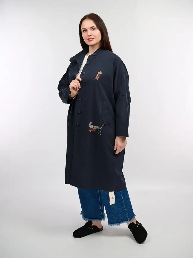 Плащ 3501 Размер 50-58 фото 3