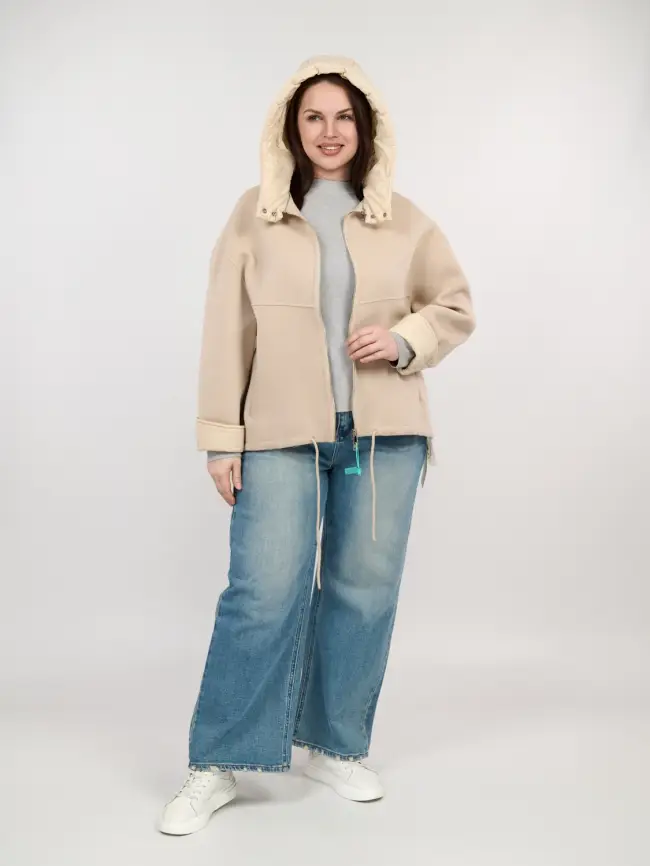 Куртка шерсть ЭттоПлюс 25530 Размер 48-58 фото 46