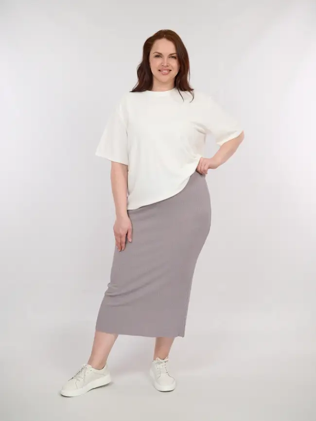 Юбка облегченная трикотажная ЭттоПлюс 2136 Размер 50-58 фото 86