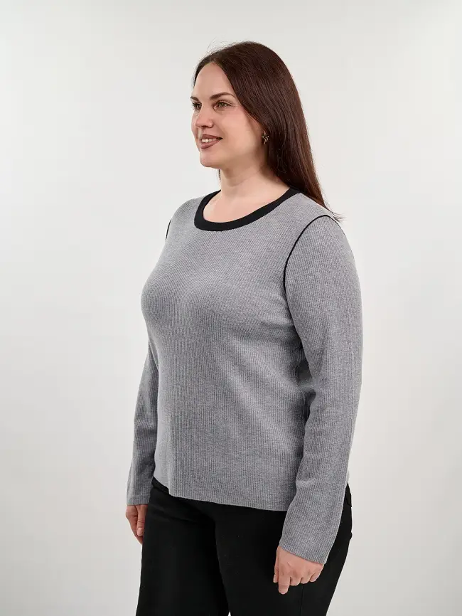 Джемпер 23172 Размер 50- 58 фото 3