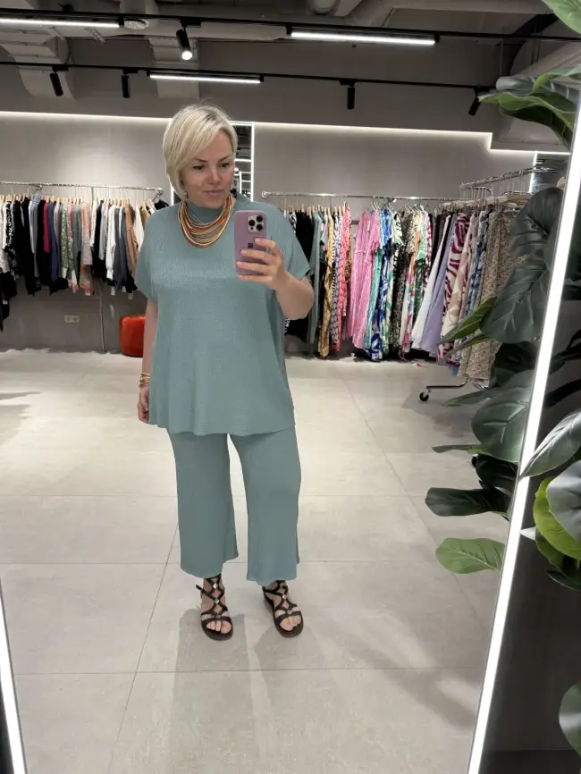 Кюлоты трикотажные облегченные ЭттоПлюс 2137 Размер 50-58 фото 24