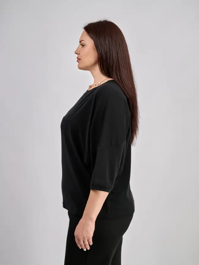 Блуза ЭттоПлюс 12266 Размер 50-58 фото 6