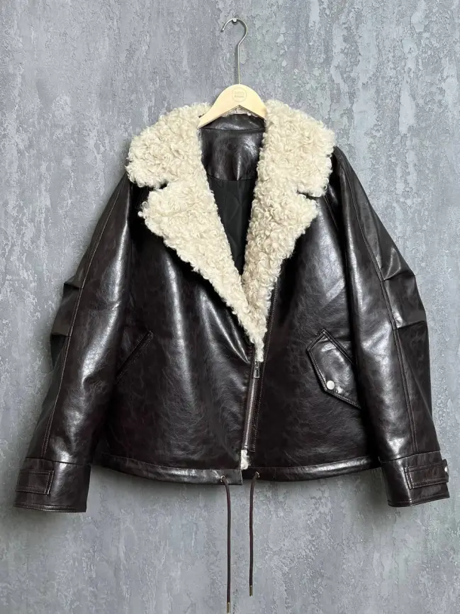 Дубленка 881801 Размер 54-58 фото 17