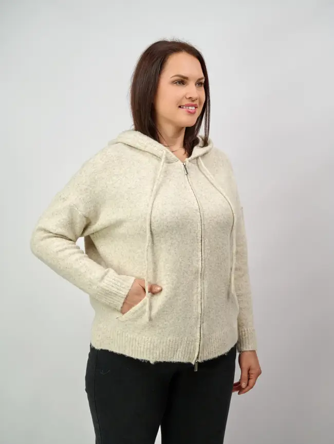 Худи зип ЭттоПлюс 86738 Размер 46-56 фото 3