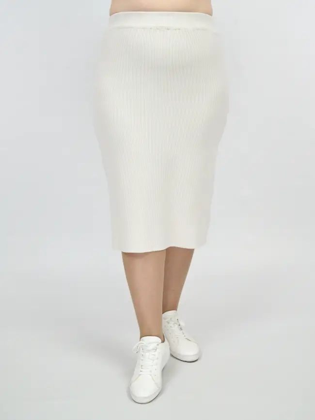 Юбка лапша-карандаш ЭттоПлюс 491 Размер 52-56 фото 16