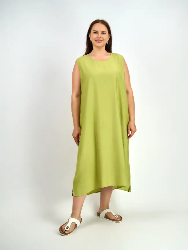 Сарафан ЭттоПлюс 047 размеры 52- 56 фото 11