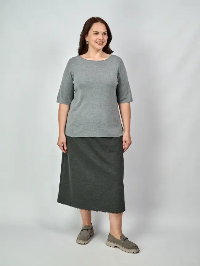 Джемпер 23550 Размер 48-58 фото 16