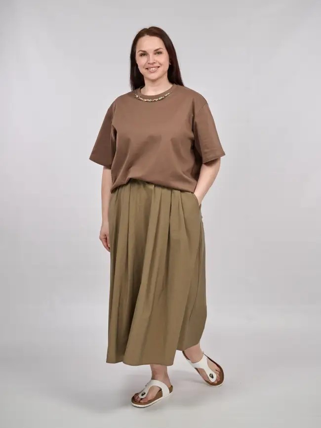 Юбка 1007 Размер 50-58 фото 4