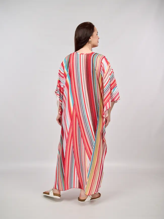 Туника принт 8693 Размер 46-58 фото 3