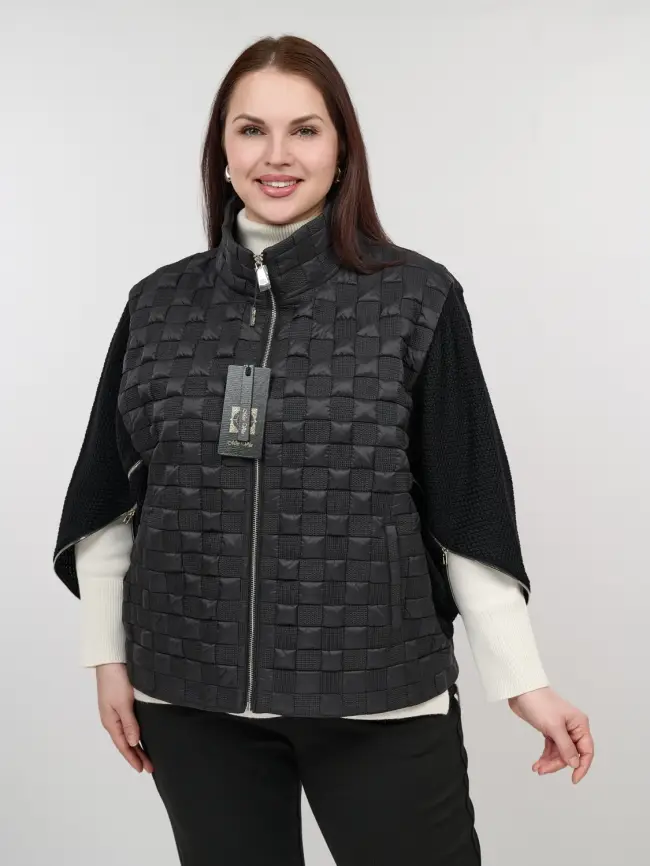 Пончо 2613 Размеры 50-58 фото 1