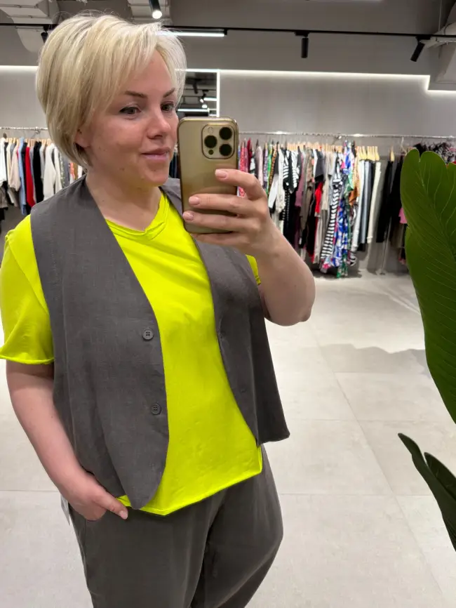 Футболка трапеция база ЭттоПлюс 0004-1 фото 3