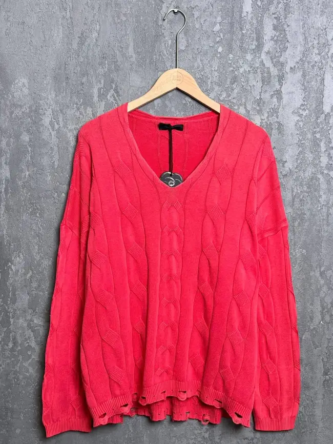 Джемпер Италия косы 3388 Размер 50-58 фото 103