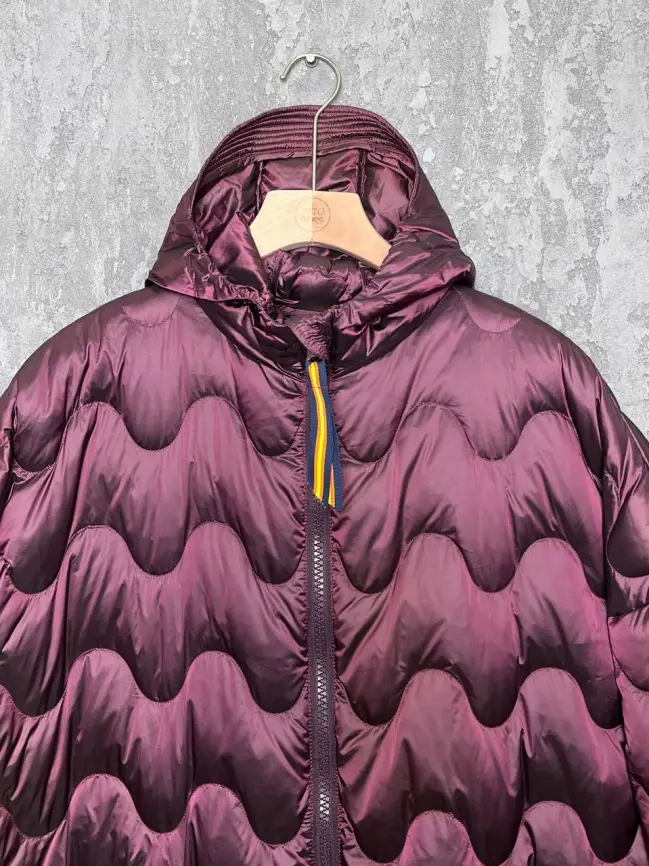 Пуховое пальто 1695 Размер 50-58 фото 2