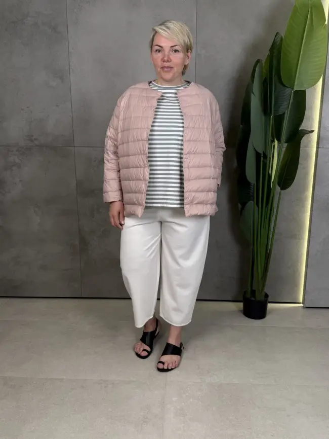 Легкая пуховая куртка 8802 фото 155