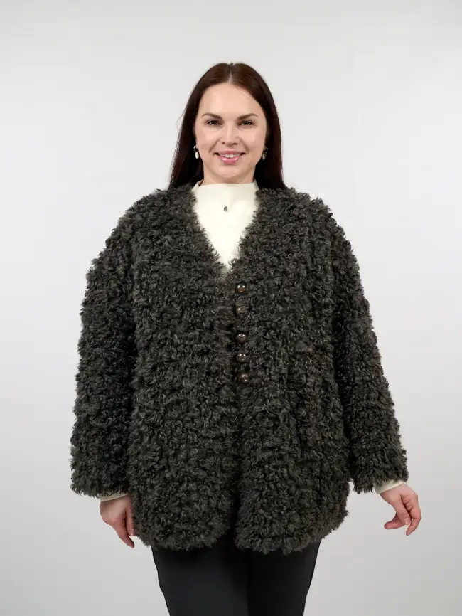 Дубленка 18925 Размер 50-58 фото 2