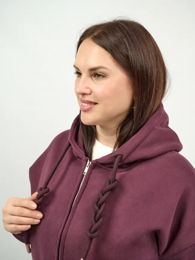 Худи зип утепленное оверсайз размер 50-58 506 фото 233